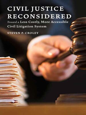 cover image of Civil Justice Reconsidered